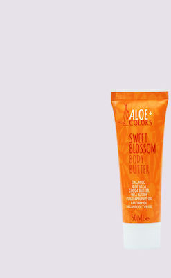 Aloe Colors Sweet Blossom Ενυδατικό Butter Σώματος με Aloe Vera & Άρωμα Βανίλια 50ml