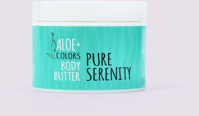 Aloe Colors Pure Serenity with Magnolia Scent Moisturizing Butter with Aloe Vera for Dry Skin 200ml