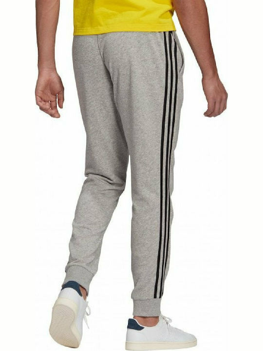 Essentials 3 Stripes Pantaloni de trening cu Elastic Gri