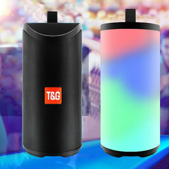 T&G TG-169 Ηχείο Bluetooth 10W με Ραδιόφωνο και Διάρκεια Μπαταρίας έως 3 ώρες Μαύρο