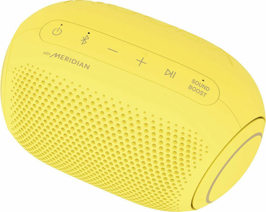 LG XBOOM Go PL2 Bluetooth Speaker 5W with Battery Life up to 10 hours Sour Lemon