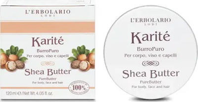 L' Erbolario Pure Shea Butter Moisturizing Butter 120ml