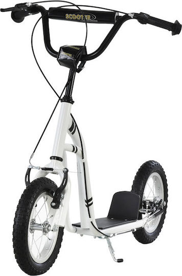HomCom Kids Scooter Scooter 2-Wheel White
