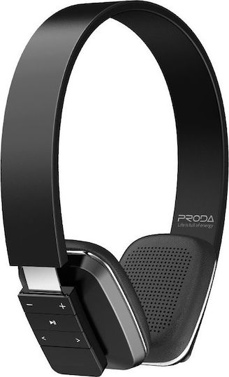Proda PD-BH300 Ασύρματα Bluetooth On Ear Ακουστικά με 8 ώρες Λειτουργίας Μπεζ