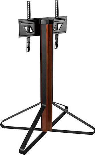 Nedis TVSM6050BK Βάση Τηλεόρασης Δαπέδου έως 65" και 35kg Black/Mahoga