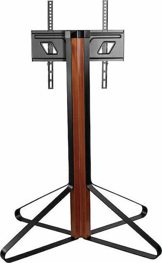Nedis TVSM6050BK Βάση Τηλεόρασης Δαπέδου έως 65" και 35kg Black/Mahoga