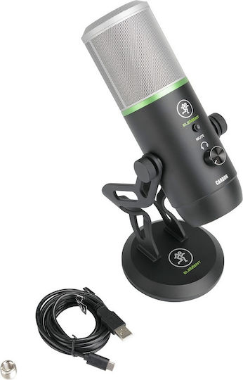 Mackie Carbon Πυκνωτικό Μικρόφωνο με USB Type-C Shock Mounted για Studio