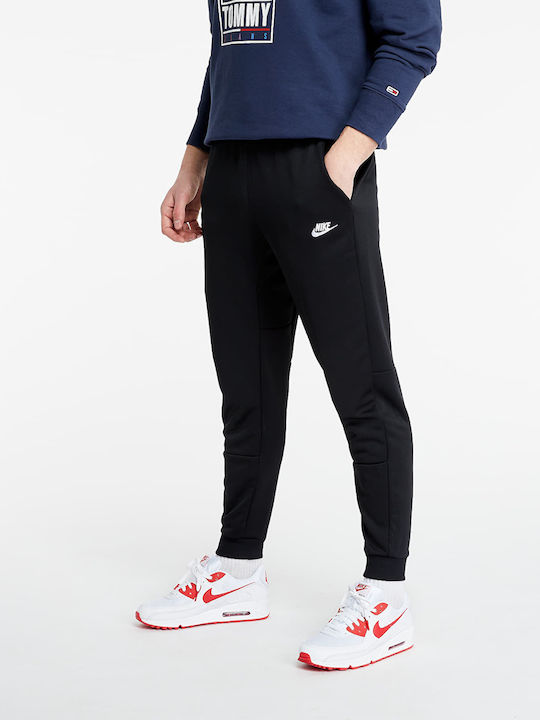 Sportswear Tribute Παντελόνι Φόρμας με Λάστιχο Μαύρο