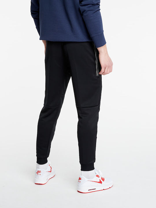 Sportswear Tribute Παντελόνι Φόρμας με Λάστιχο Μαύρο