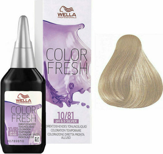 Wella Color Fresh Toner 10/81 Κατάξανθο Σαντρέ Περλέ 75ml