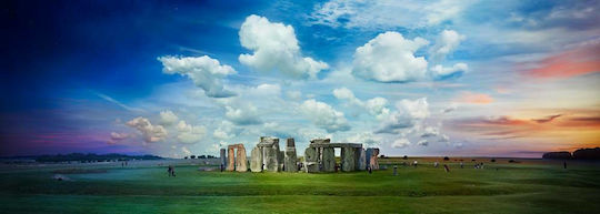 Stonehenge , UK Puzzle 2D 1060 Pieces