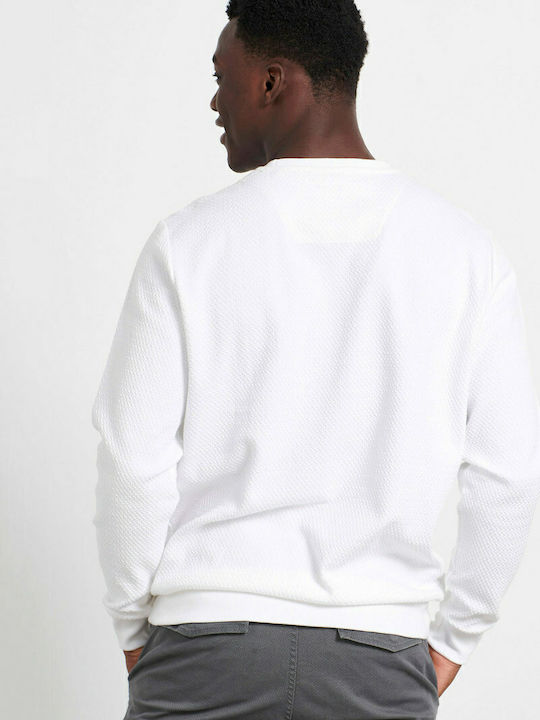 Funky Buddha Men's Sweatshirt White