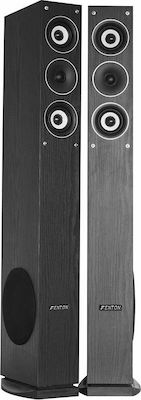 Fenton SHFT52B 100.323 Pair of Hi-Fi Speakers Floor 3 No of Drivers W12xD25xH103.5cm. Black