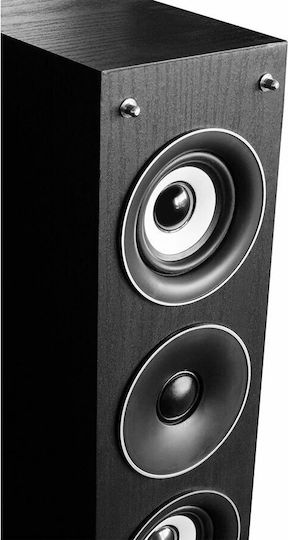 Fenton SHFT52B 100.323 Pair of Hi-Fi Speakers Floor 3 No of Drivers W12xD25xH103.5cm. Black
