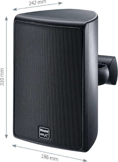 Magnat Symbol X 160 Παθητικά Επιτοίχια Ηχεία 110W (Ζεύγος) 18.6x24.2x31εκ. Μαύρα