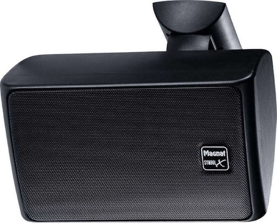 Magnat X 130 Passiv Installationslautsprecher Wand 90W Paar 15.1x19.7x24.9cm Schwarz