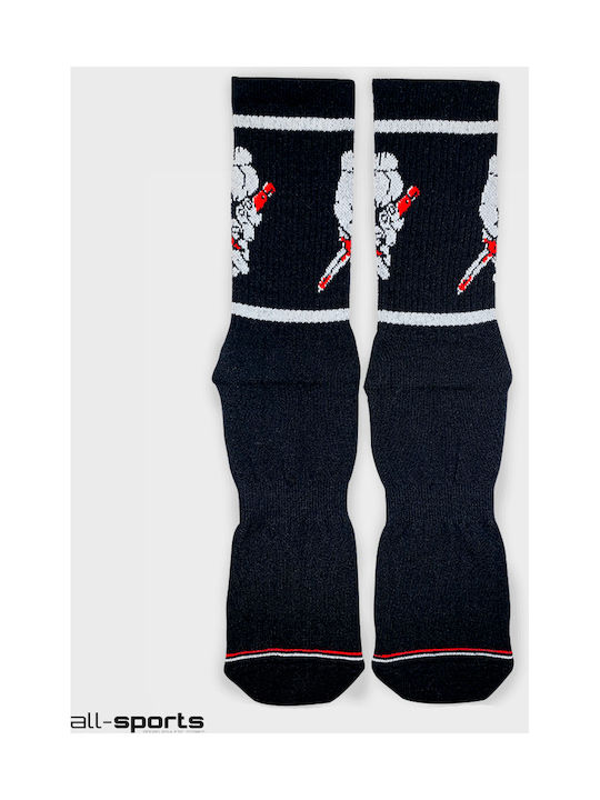 Bee. Unusual. Street Sugar Double Crosser Men's Patterned Socks Black