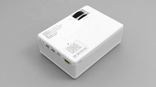 Factory Ezra PR01 Mini Projector LCD Λάμπας LED με Ενσωματωμένα Ηχεία