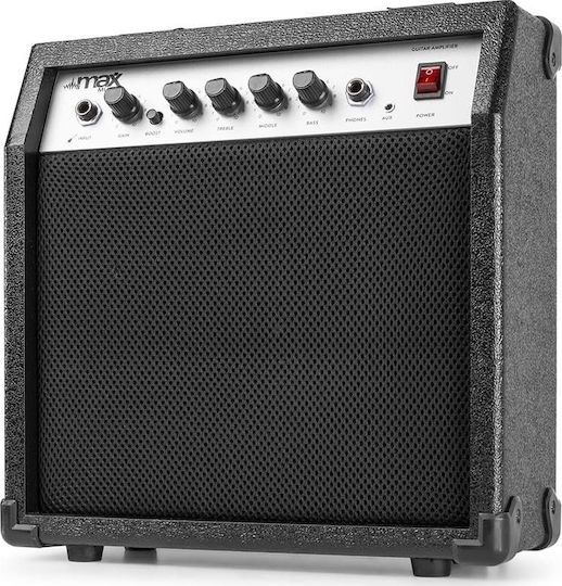Max Audio Gigkit Set Electric Guitar Stratocaster with SSS Pickup Configuration Red with Case