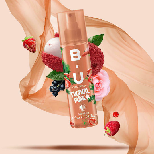 B.U. Tropical Passion Spray de corp 200ml