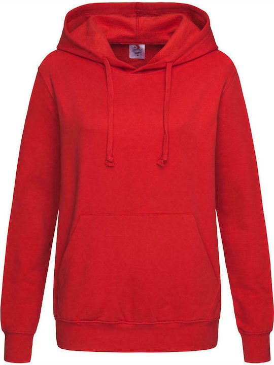 Stedman Werbe-Hoodie in Rot Farbe