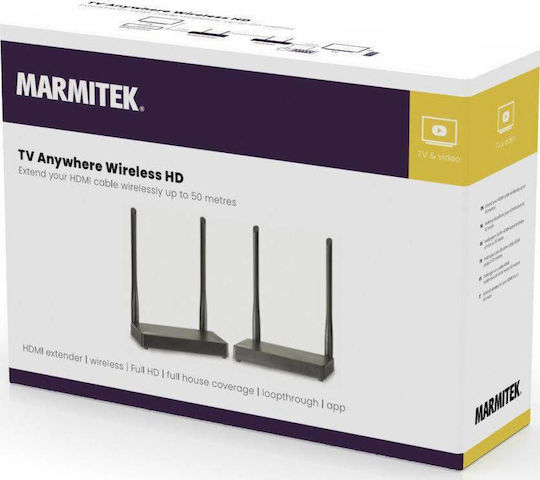 Marmitek Tv Anywhere Wireless HD HDMI Extender 8331