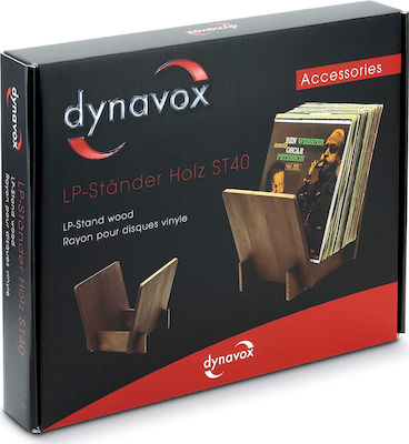 Dynavox Stand Βινυλίων LP Stand Wood ST40 Black