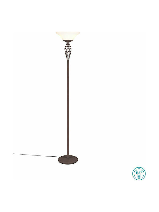 Trio Lighting Rustica Vintage Φωτιστικό Δαπέδου Υ180xΜ33εκ. με Ντουί για Λαμπτήρα E27 Χάλκινο