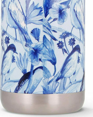 Quokka Solid Bottle Thermos Stainless Steel BPA Free Blue 510ml 11878