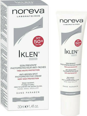 Noreva Waterproof Sunscreen Cream Face SPF50 30ml