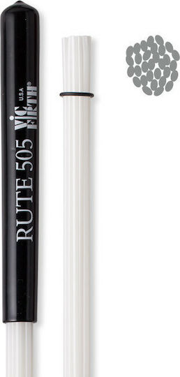 Vic Firth Plastic Hot Rods Rute 505 σε Λευκό Χρώμα