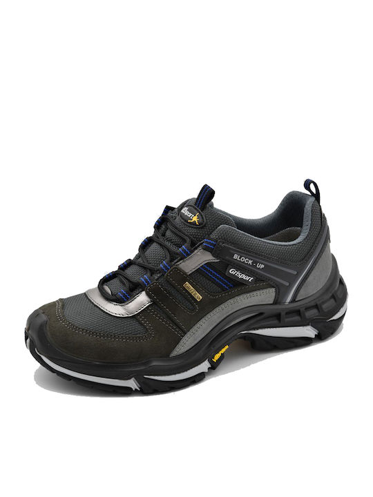 Grisport Men's Waterproof Hiking Shoes With Gore-Tex Membrane Gray