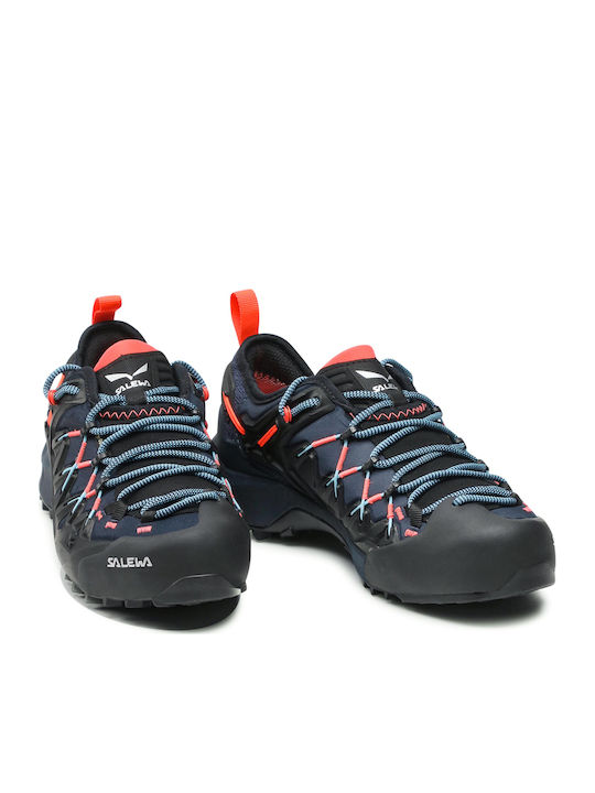 Salewa Wildfire Edge GTX Women's Waterproof Hiking Shoes With Gore-Tex Membrane Blue