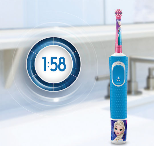 Oral-B Kids Princess Children's Electric Toothbrush With Chronograph For 3+ Years Toy Story