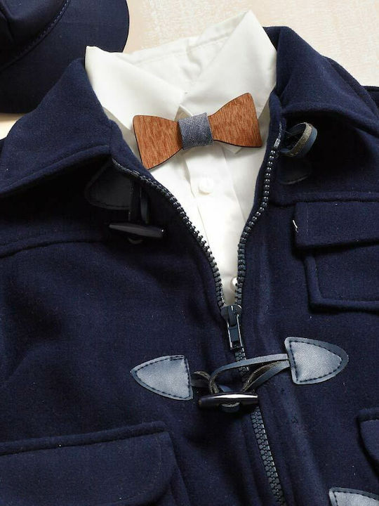 Lollipop Baptism Suit with Blazer for Boys Gray K321 6 Pieces