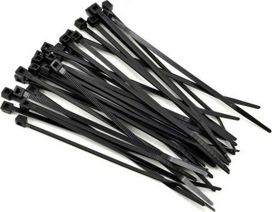 Bostik Den Braven Plastic Cable Ties 360mm x 4.8mm in Black Colour (100 pcs)