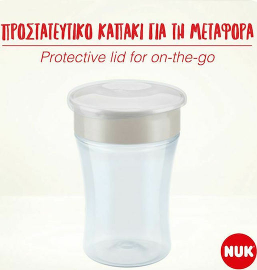 Nuk Baby Cup Magic Cup made of Plastic Blue 230ml for 8m+m+