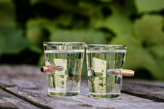 Gadget Master Sportschützen Glas 100ml 2 Stück