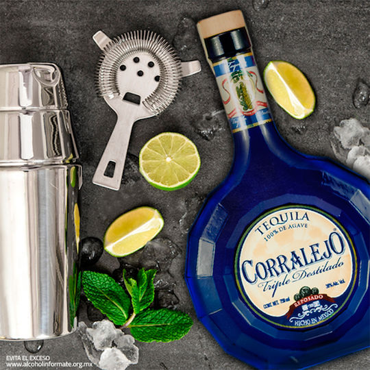 Triple Destilado Reposado Tequila 38% 700ml