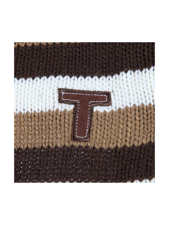 Trixie Hamilton Strickpullover Hund Extra Large Pullover Braun/Weiß in Braun Farbe 70cm.