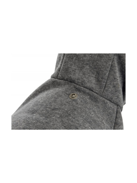 Trixie Nordic Sweatshirt Dog Hooded Sweatshirt S Grey in Gray color 33cm.