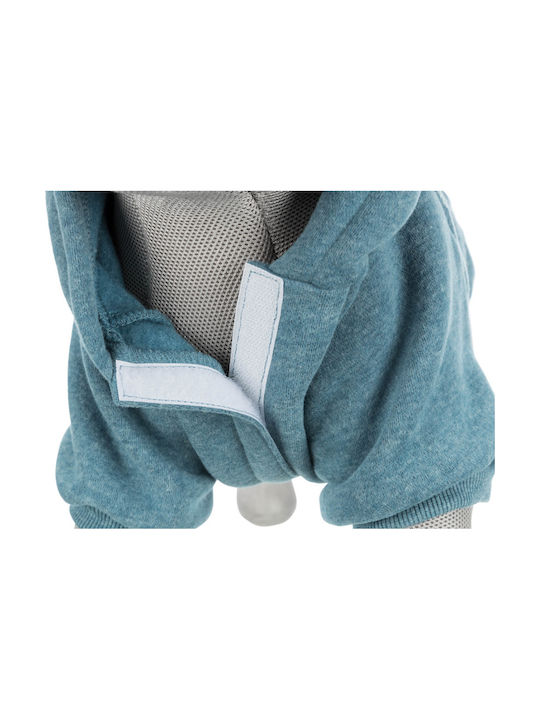 Trixie Nordic Flensburg Φούτερ Σκύλου Φούτερ με Κουκούλα Large Πετρόλ σε Μπλε χρώμα 62εκ.