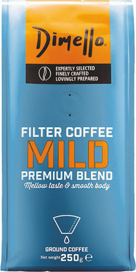 Dimello Филтърно Кафе Mild Classic Смляно 250гр