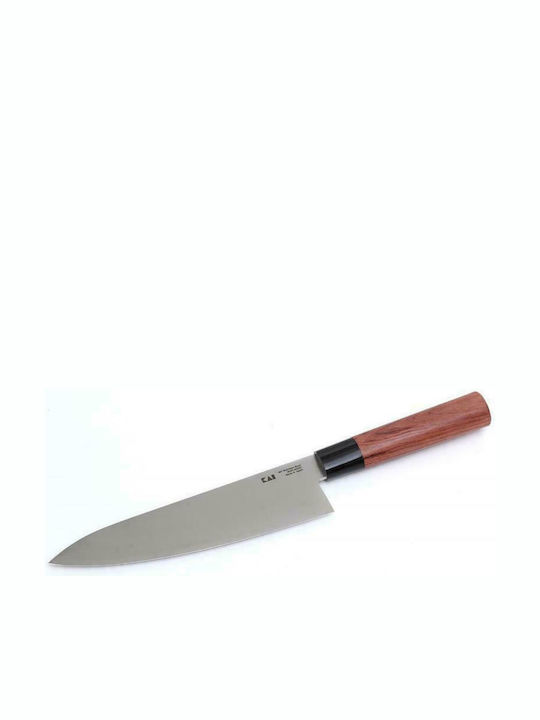 Kai Seki Magoroku Red Wood Messer Chefkoch aus Edelstahl 15cm MGR-0150C 1Stück