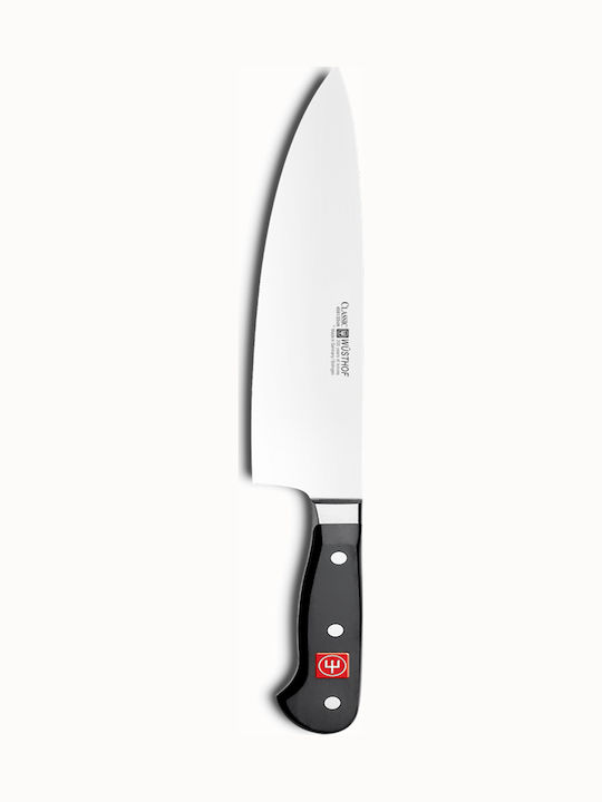 Wusthof Classic Μαχαίρι Chef από Ανοξείδωτο Ατσάλι Black 23cm 4581-23 1030130123