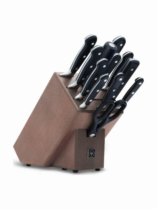 Wusthof Classic Knife Set With Stand of Stainless Steel 9843 1090170904 9pcs