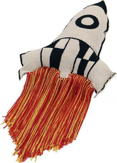 Lorena Canals Kids Bolster Throw Pillow Rocket 50x30cm Multicolour
