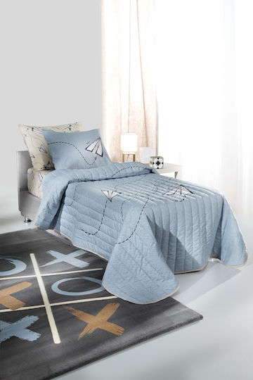 Saint Clair Fly Kids Pillowcase 50x70cm Blue
