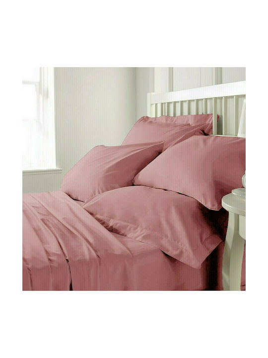 Anna Riska Βρεφική Παπλωματοθήκη Prestige 1 Blush Pink 120x165εκ.