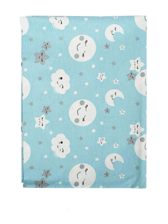 Dimcol Smile Baby Cotton Pillowcase Blue 35x45cm